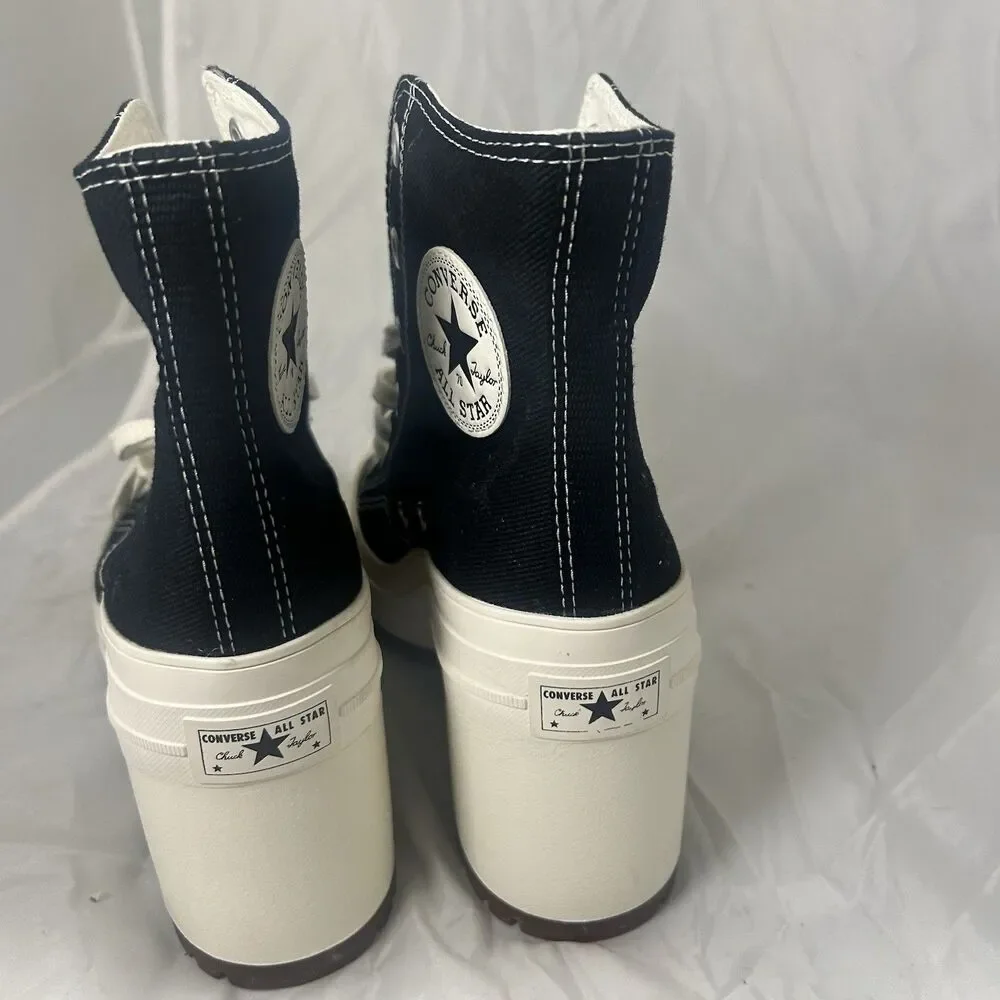 Converse Chuck Taylor All Star Lugged Heel Platform Boots Black Women’s 8.5